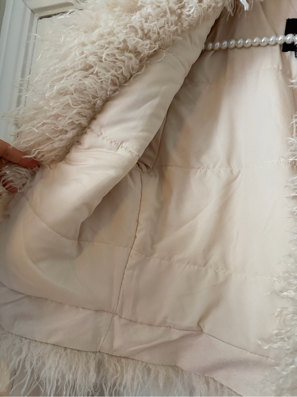 Love Tree Tan Furry Trim Jacket - Picture 5 of 6